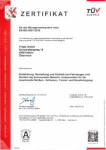 ISO 9001 ZERTIFIZIERUNG